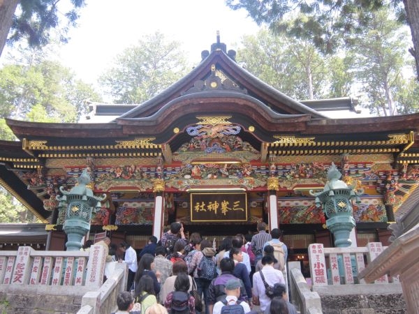 三峰神社,拝殿